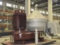 Саморазгружающаяся тарельчатая центрифуга